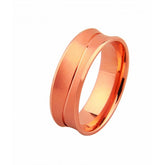 9ct Rose Gold Wedding Band